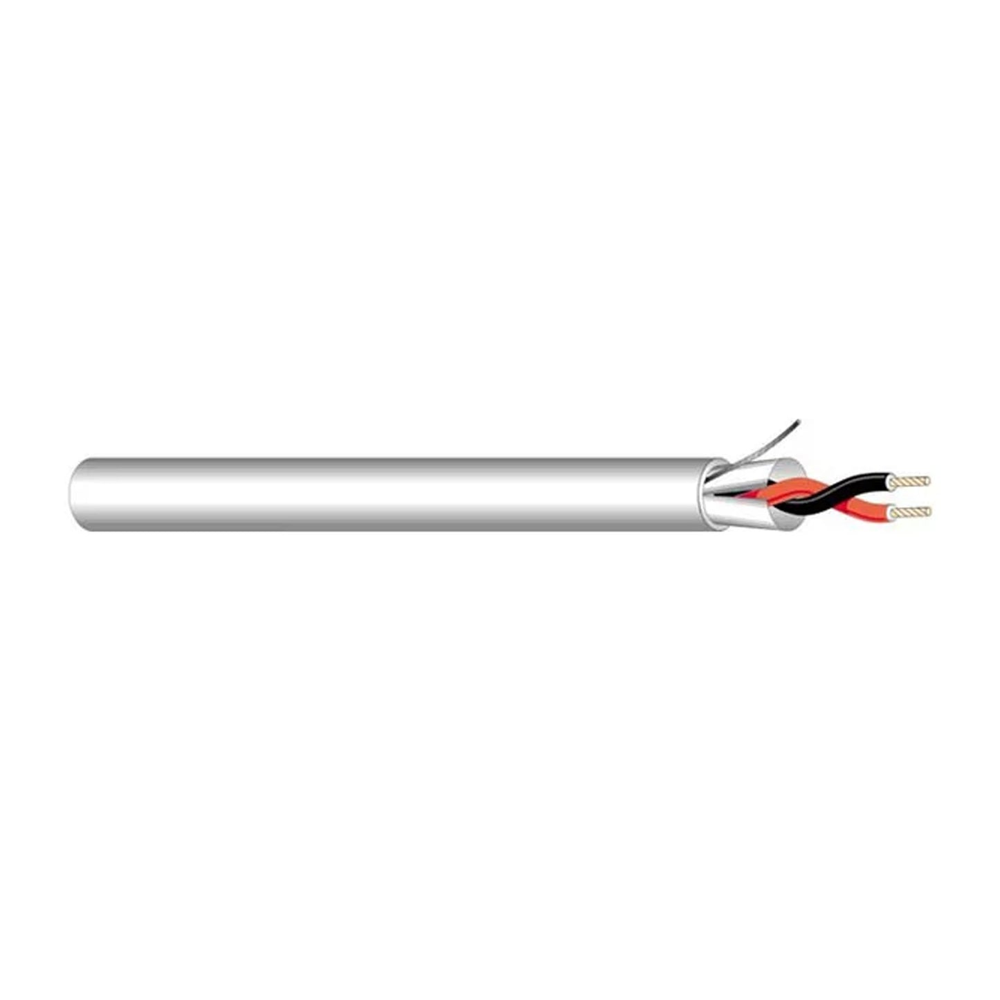 West Penn 12/2 Shielded Stranded Plenum Cabling (Gray)