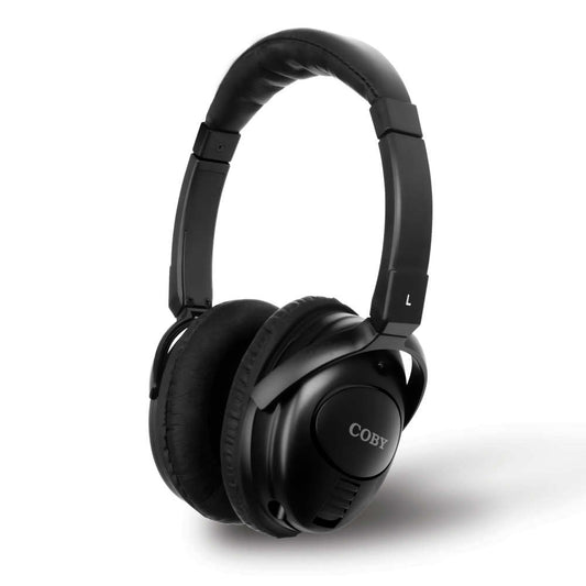 COBY CV195 - Noise Canceling Stereo Headphones with Swivel Ear Cups