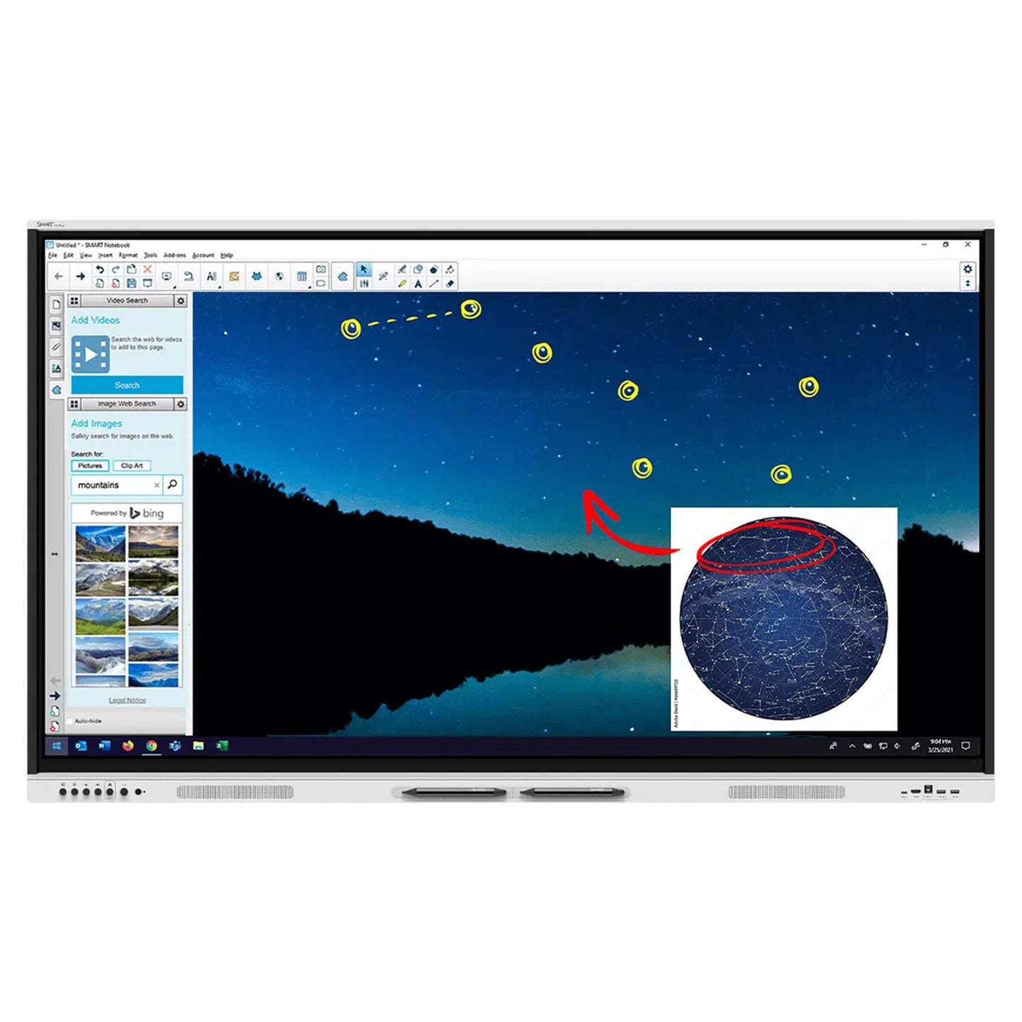 86" SMART Board GX (V4) Plus Series Interactive Display (GX186N-V4)