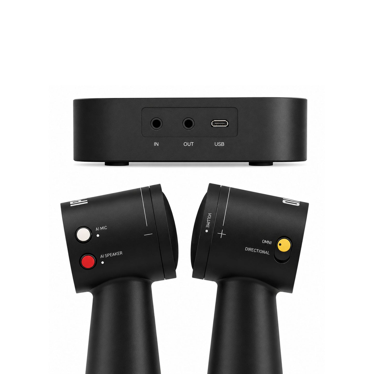 IPEVO ENSEMBLE 4 (Pack) IPEVO VOCAL Speakerphones + Wireless HUB - IPV-IQ4IPVS4