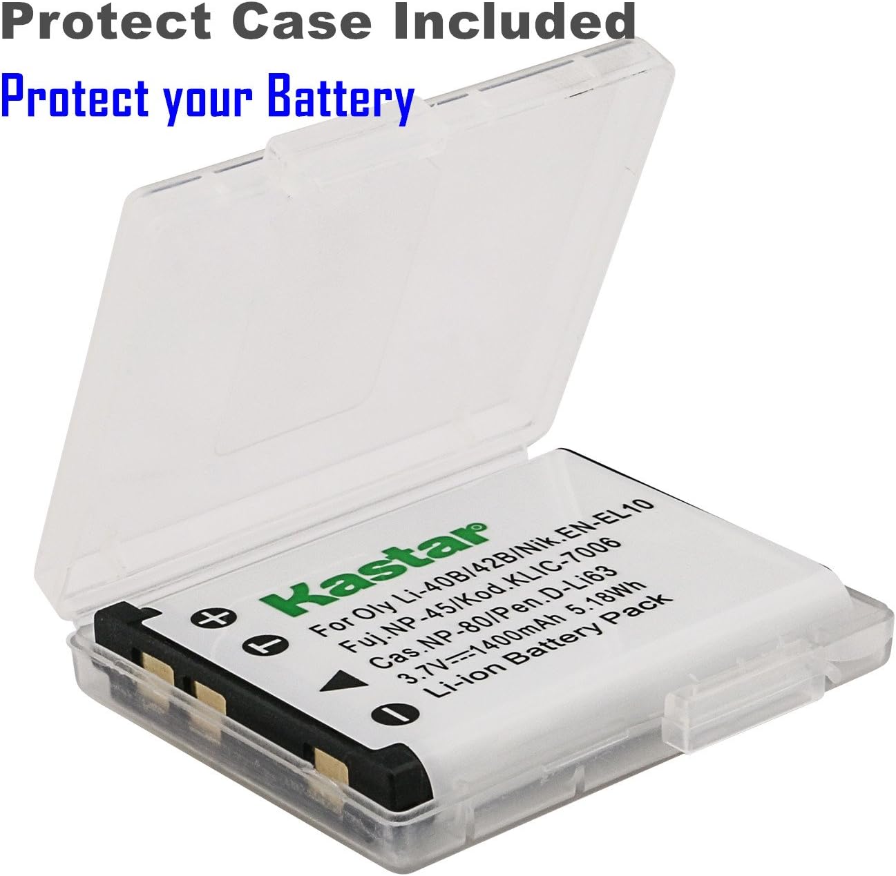 Kastar Replacement Battery - Audio Enhancement Compatible Replacement