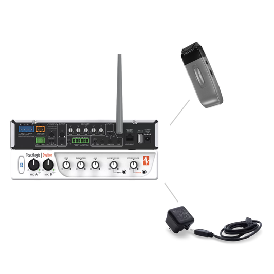 TeachLogic Ovation â„¢ Amplifier Receiver Mixer