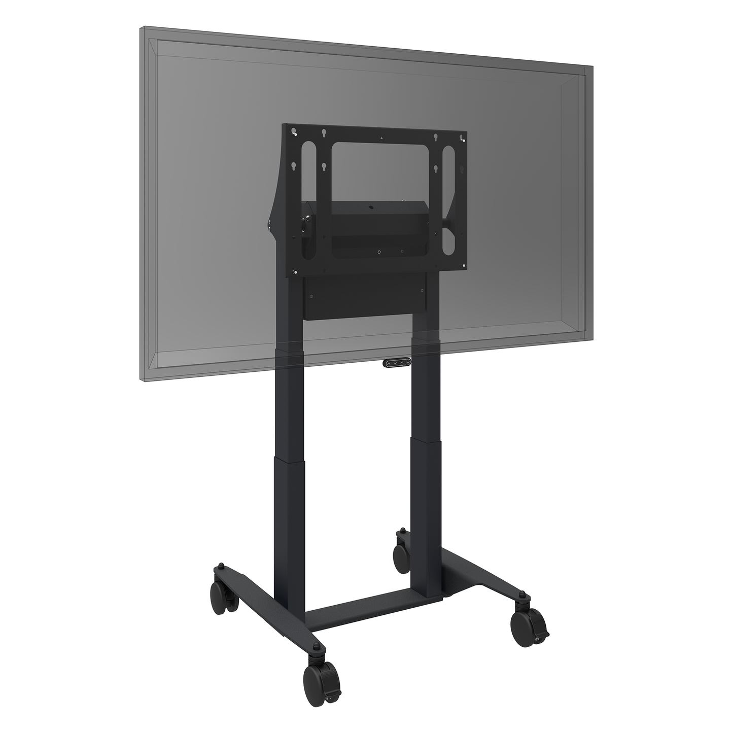 BalanceBox eBox Motorized Height Adjustable Cart with Universal VESA Bracket for Displays up to 308 lbs.