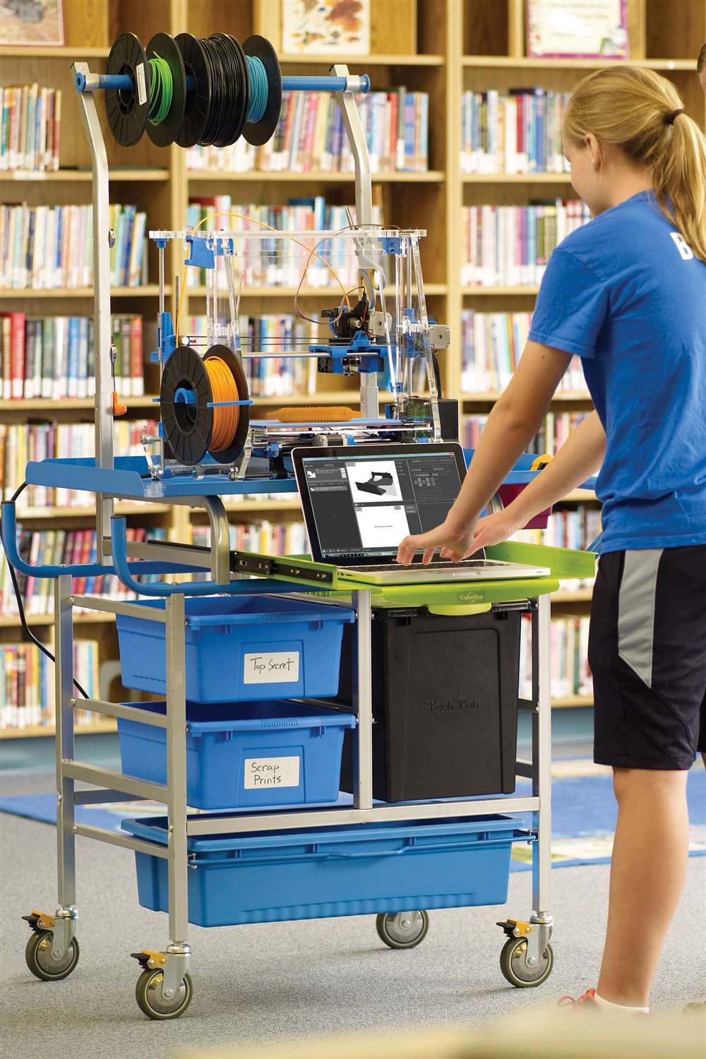 Copernicus 3D Printer Cart Premium Model with Tub Pack 2 (TD5001)