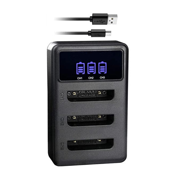 Kastar Battery Charger - Audio Enhancement Microphone Battery Compatible
