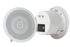 TeachLogic Ceiling Speaker, Coaxial, 8 ohm, Metal Back Can and Tile Bridge
