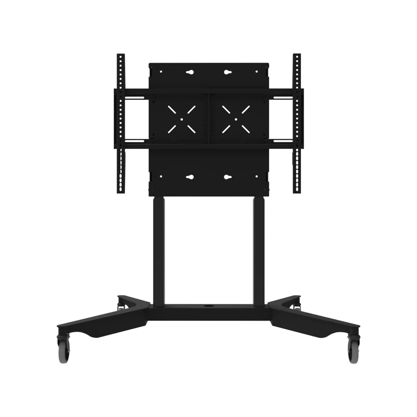 Motorized, height-adjustable mobile stand 