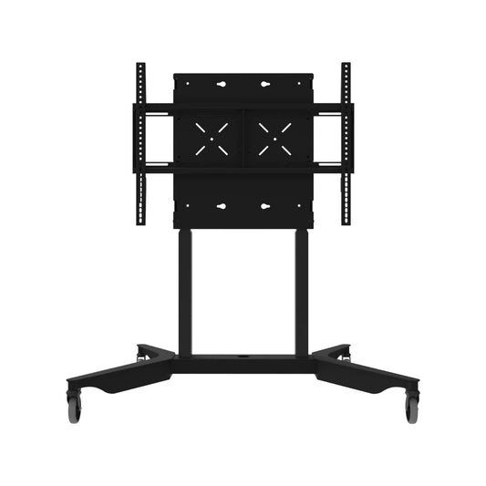 Motorized, height-adjustable mobile stand 