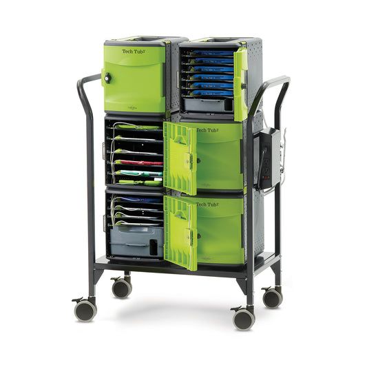 Copernicus Tech Tub2® Modular Cart - holds 32 devices - COP-FTT732