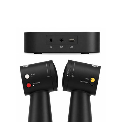IPEVO ENSEMBLE 4 (Pack) IPEVO VOCAL Speakerphones + Wireless HUB - IPV-IQ4IPVS4