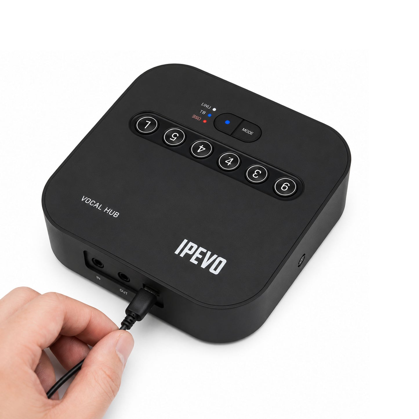 IPEVO VOCAL HUB Wirelessly Connect up to 6 IPEVO VOCAL Speakerphones - IPV-VHUB6