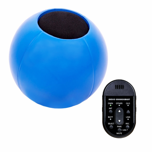  Mic360 throwable classroom microphone with a wireless XD Teacher Microphone 