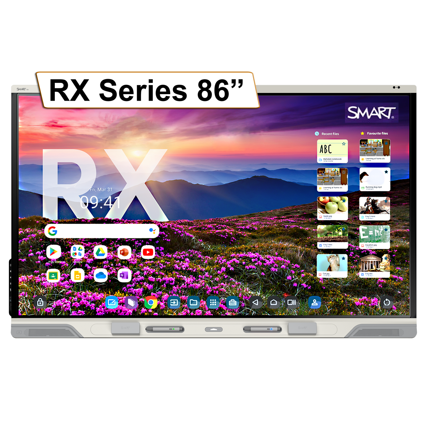 86" SMART Board RX Series Interactive Display with EDLA