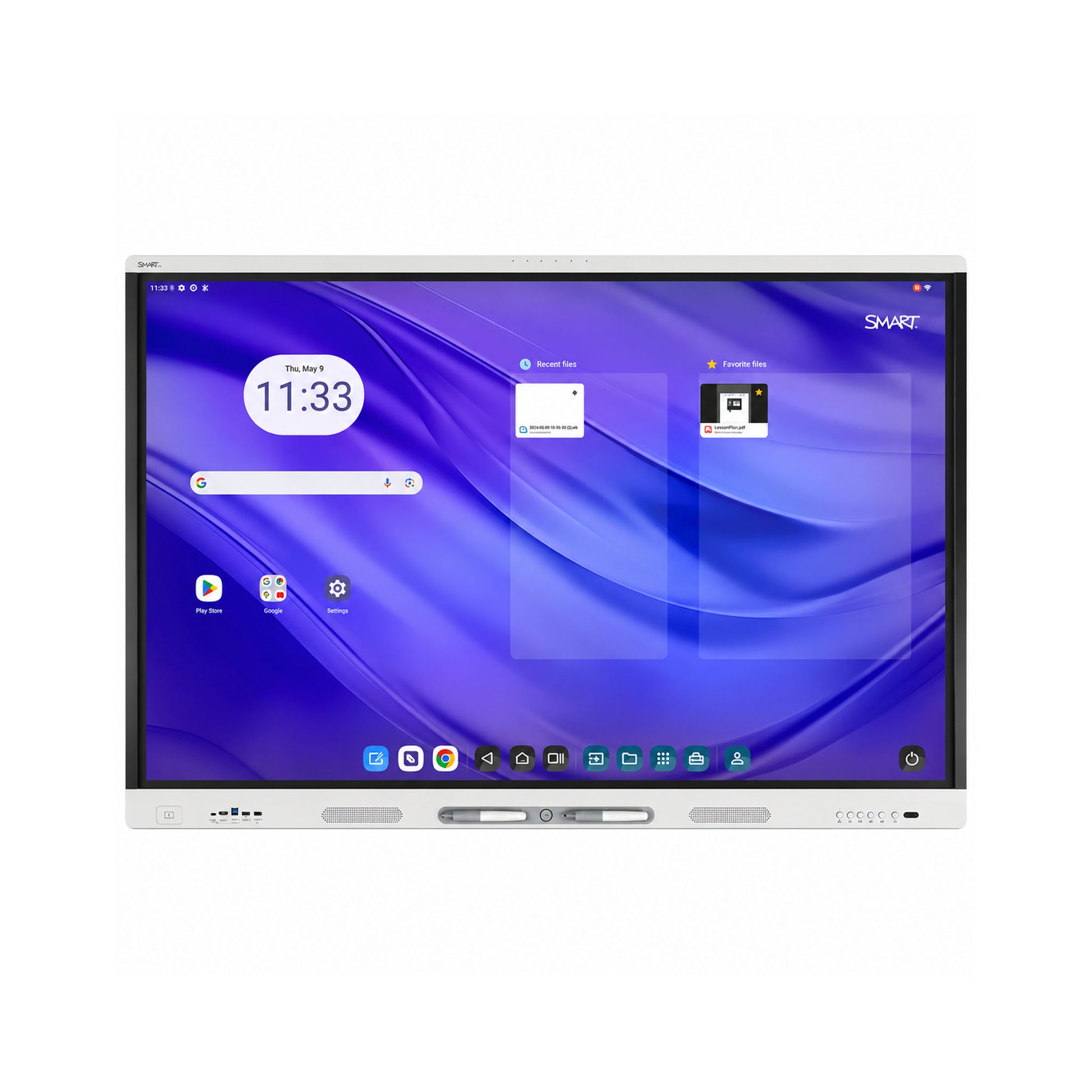 75-inch 4K UHD interactive display