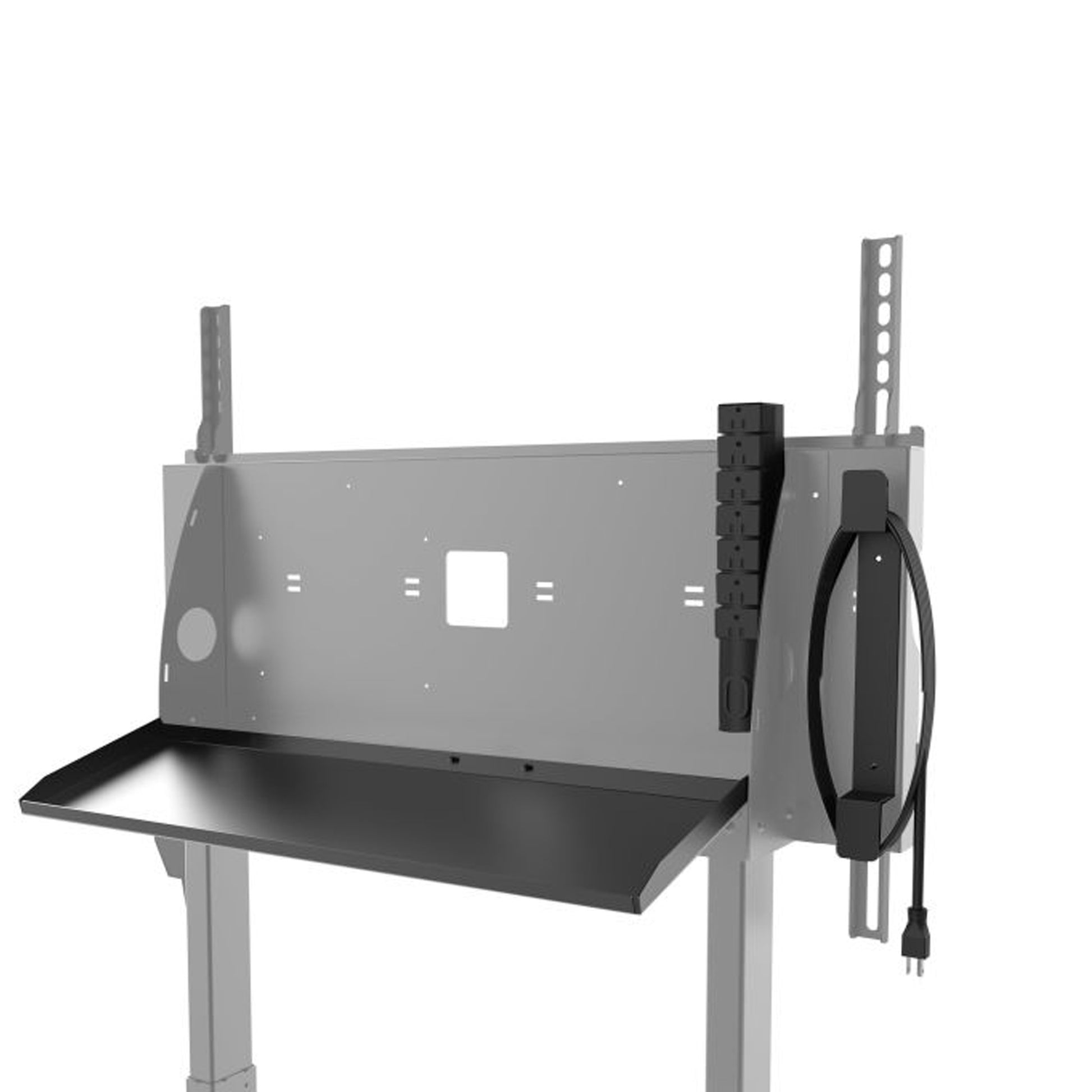  Peerless-AV SmartMount® Motorized Height Adjustable Cart with shelf