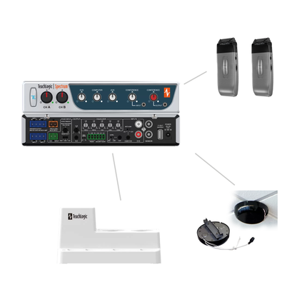 TeachLogic Spectrum™ Receiver Amplifier w/ 8 Speakers