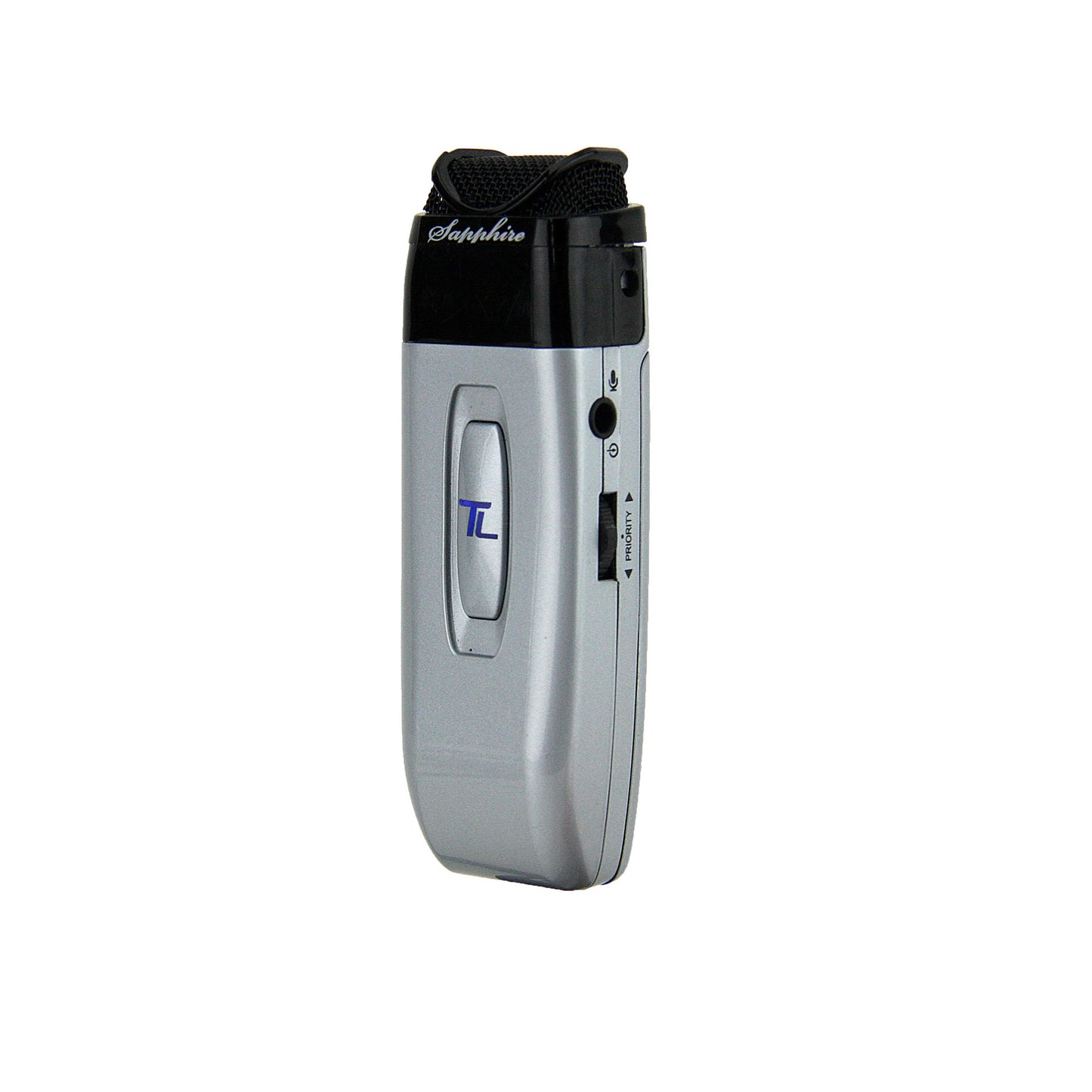 front of teach logic sapphire microphone