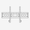 Wall Mount, MX-V2, 6000, 6000S, 7000 and 7000R interactive displays (276lbs/125Kg max weight, 3” depth)
