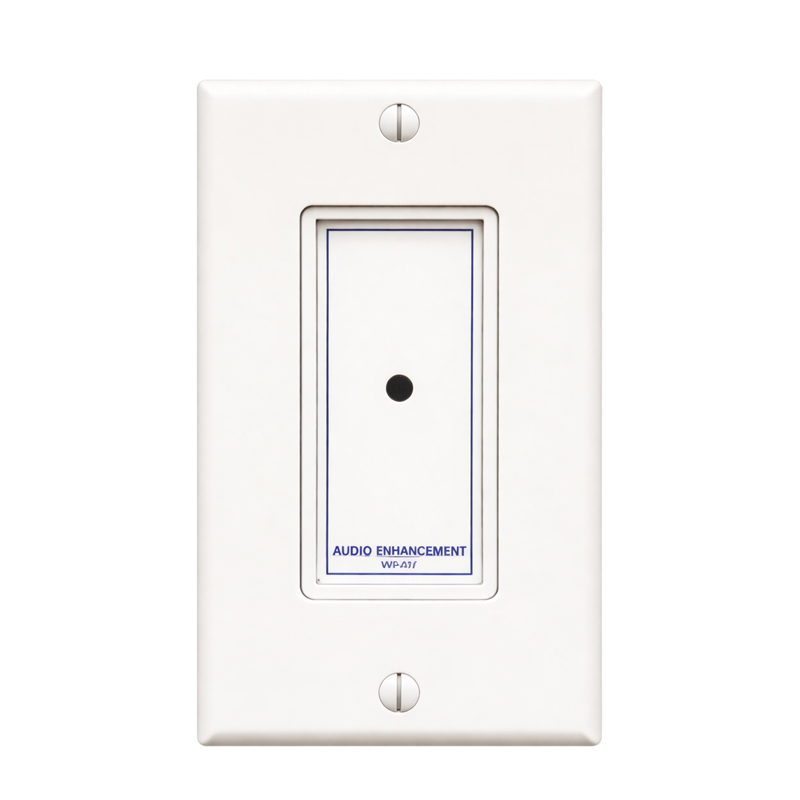 Audio Enhancement Wall Plate, Ambient Mic with Decora Plate