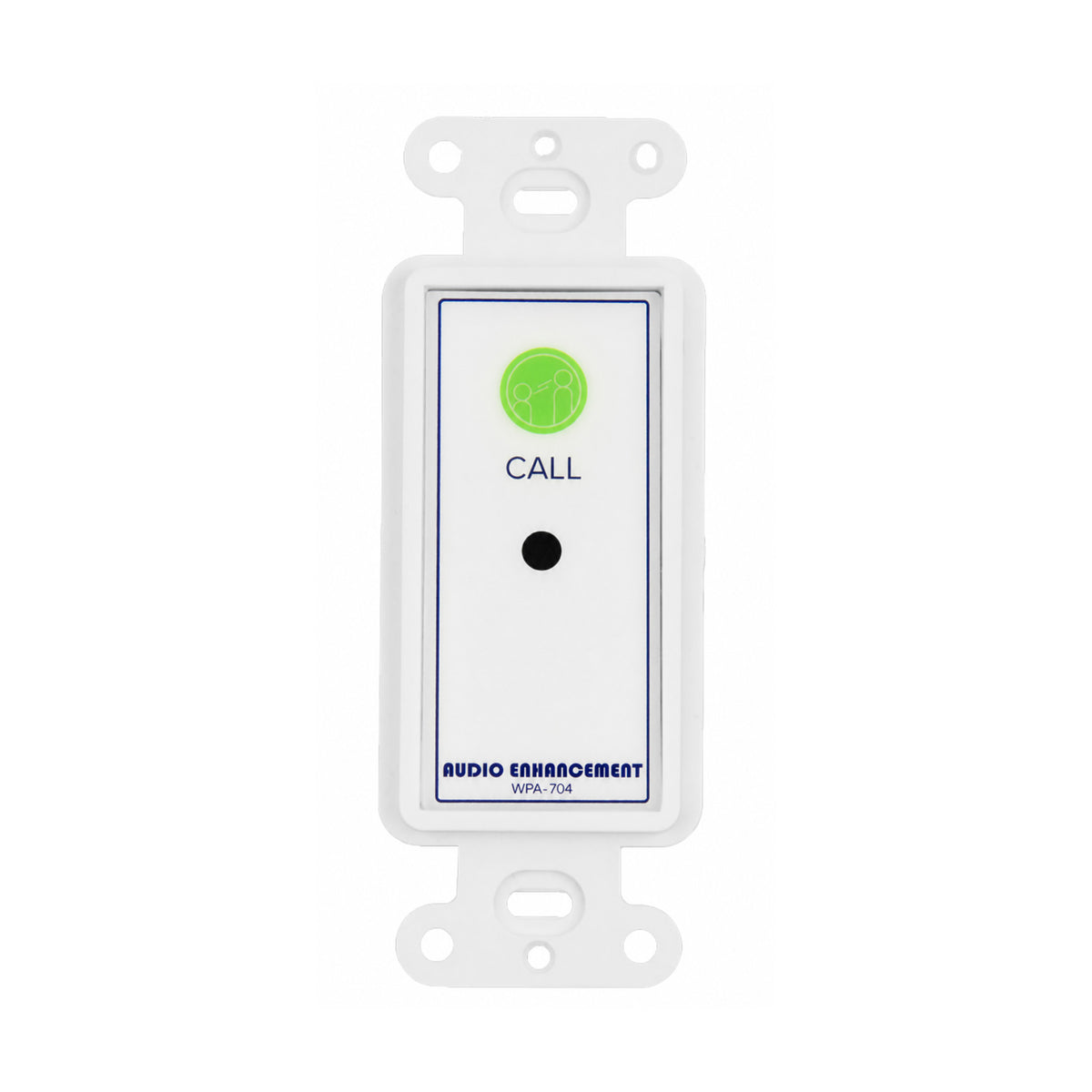Audio Enhancement Wall Plate, Call Button, Ambient Mic 