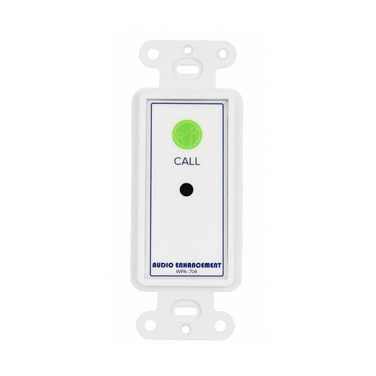 Audio Enhancement Wall Plate, Call Button, Ambient Mic 