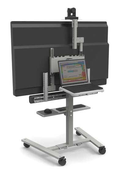 Copernicus iRover2 Cart for 30-55in Flat Panels with Laptop Tray (IFP600)